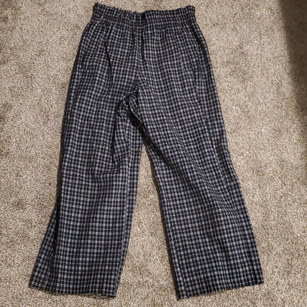 Urban outfitters high waist plaid pants M